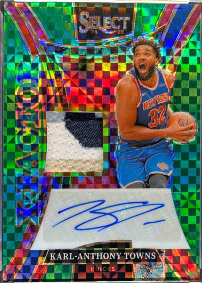 Karl-Anthony Towns [Green Prizm] #25