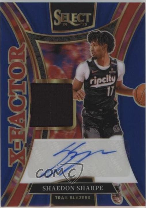 Shaedon Sharpe [Blue Prizm] #20