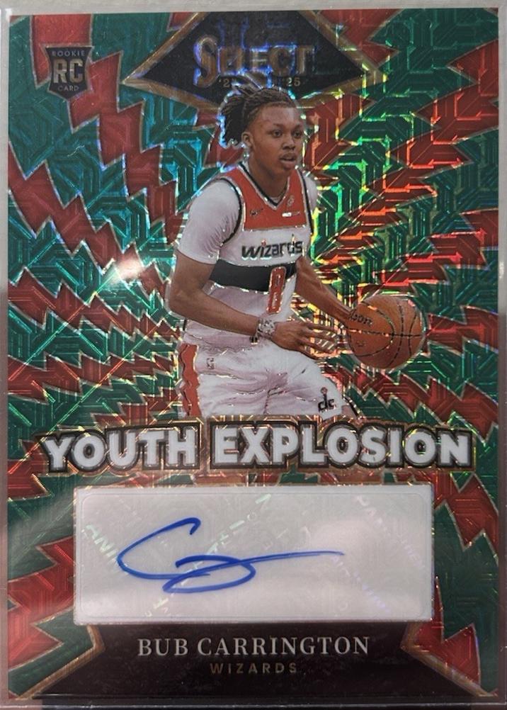 Bub Carrington [Green Mojo Prizm] #8