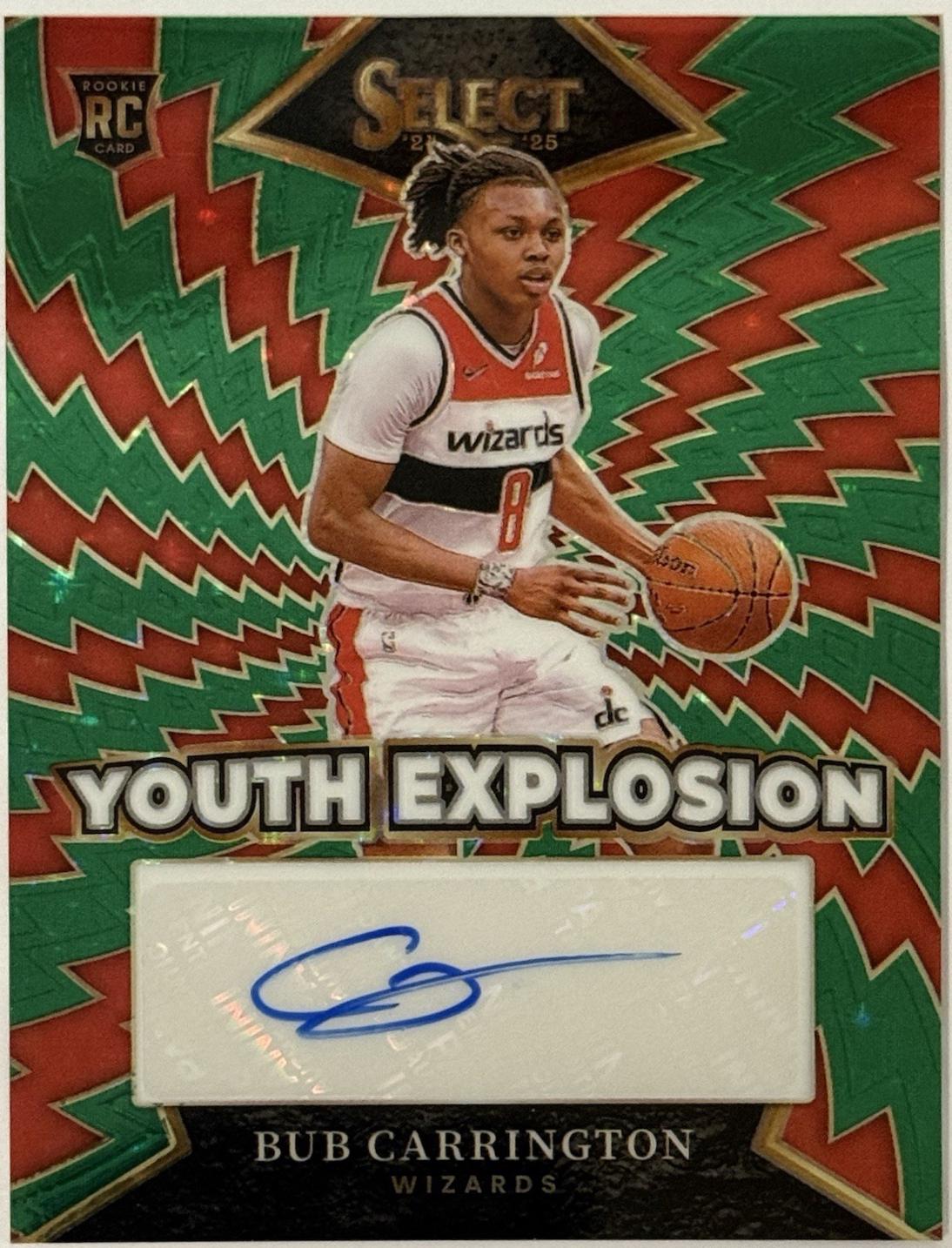 Bub Carrington [Green Stars Prizm] #8