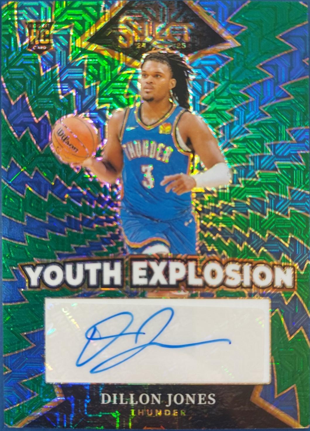 Dillon Jones [Green Mojo Prizm] #25