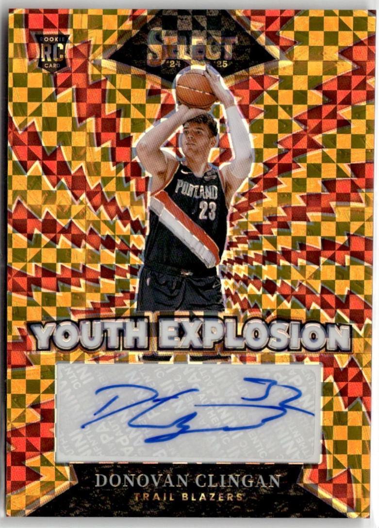 Donovan Clingan [Gold Prizm] #7