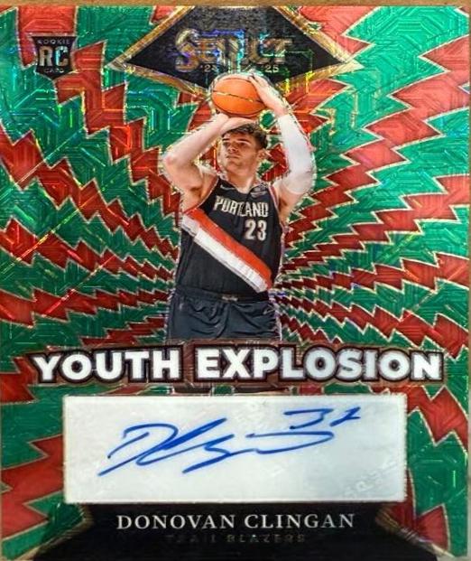 Donovan Clingan [Green Mojo Prizm] #7