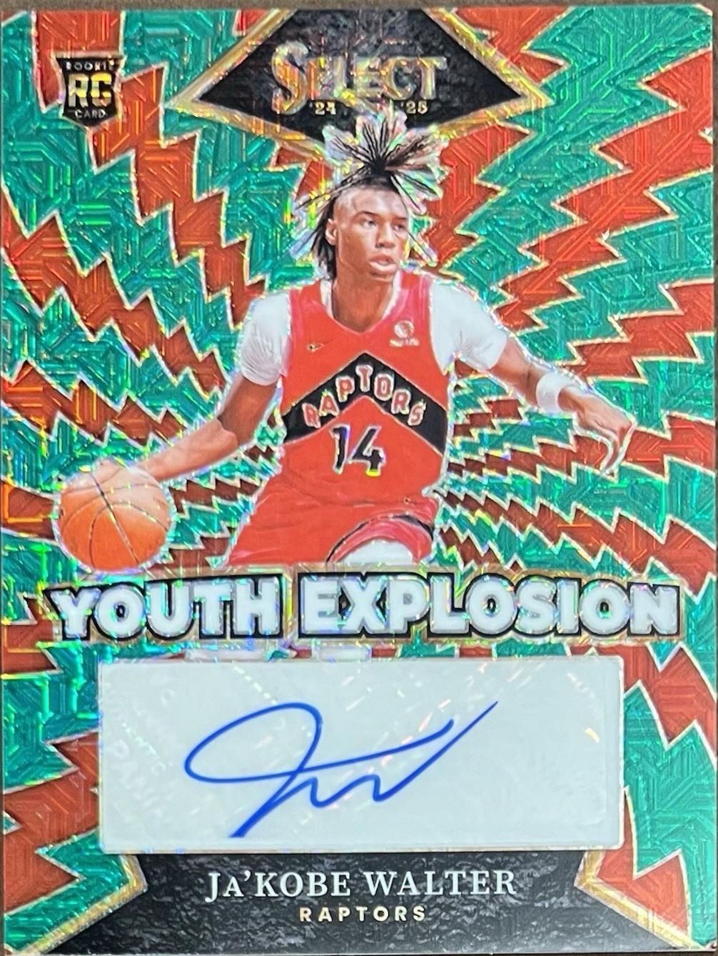 Ja'Kobe Walter [Green Mojo Prizm] #14