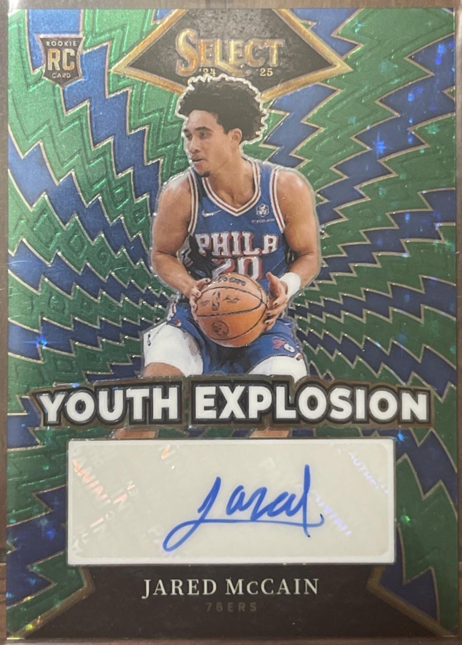 Jared McCain [Green Stars Prizm] #6