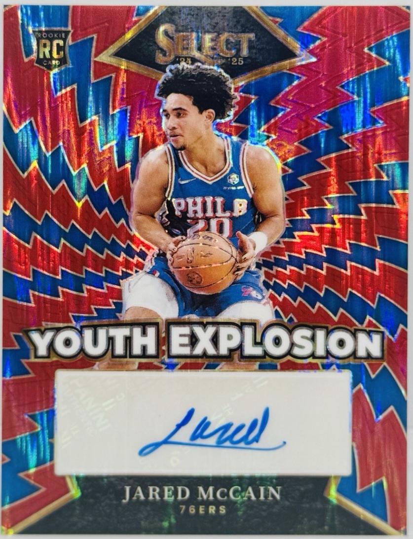 Jared McCain [Red Flash Prizm] #6
