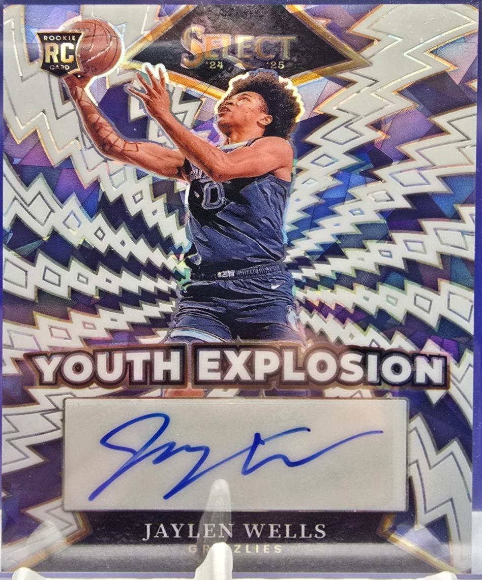 Jaylen Wells [White Cracked Ice Prizm] #28