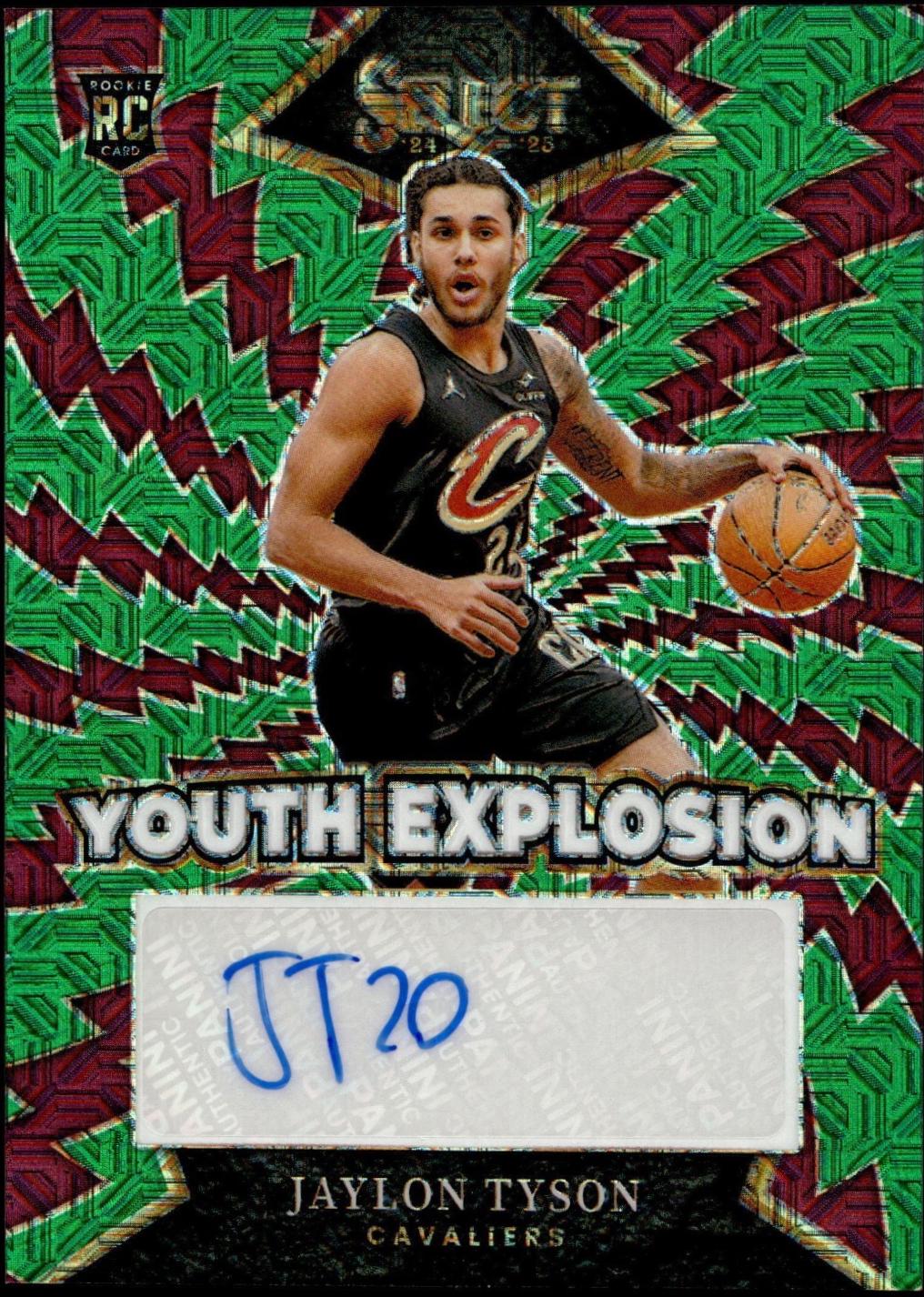 Jaylon Tyson [Green Mojo Prizm] #10