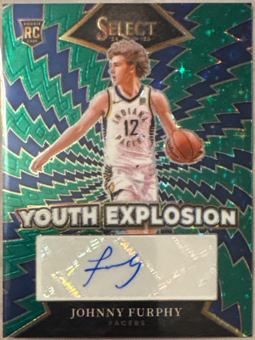 Johnny Furphy [Green Stars Prizm] #19