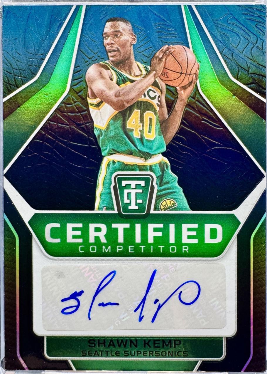 Shawn Kemp [Black Platinum Mirror] #CCA-KMP