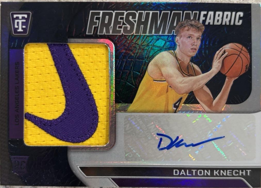 Dalton Knecht [Black Platinum Mirror] #FFS-DAL