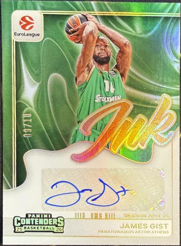 James Gist [Gold] #20