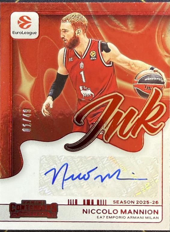 Niccolo Mannion [Red] #25