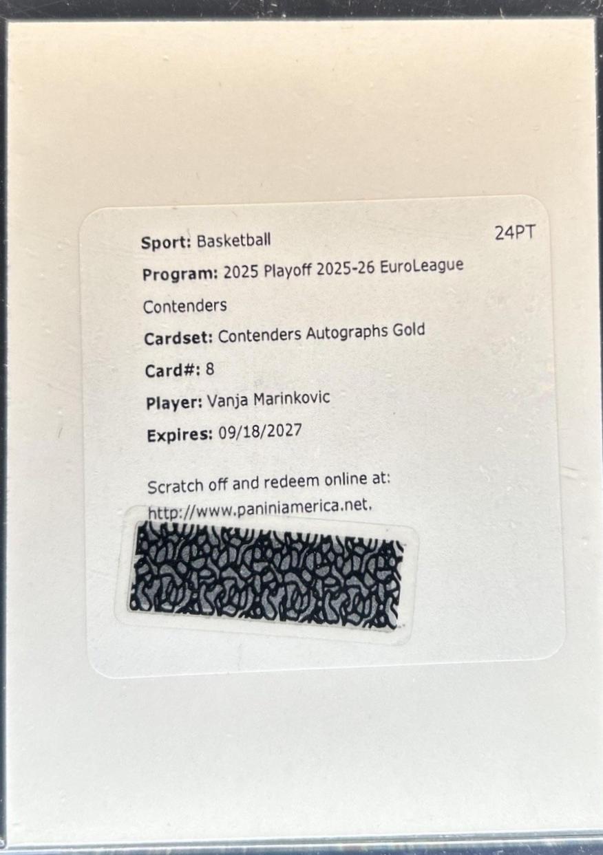 Vanja Marinkovic [Gold] #8