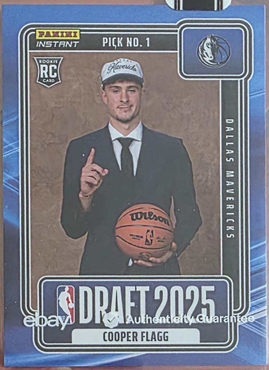 Cooper Flagg [Blue] #NBADN-1