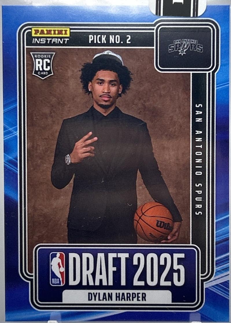 Dylan Harper [Blue] #NBADN-2