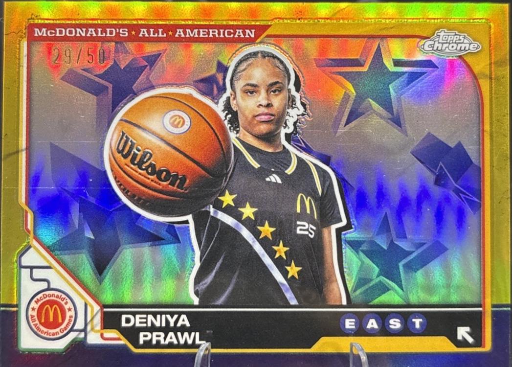 Deniya Prawl [Gold Refractor] #56