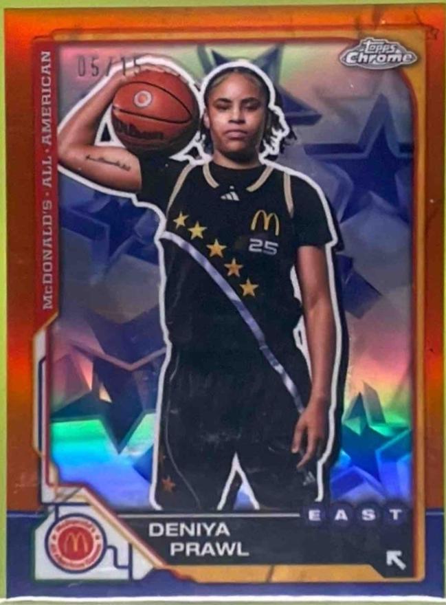 Deniya Prawl [Orange Refractor] #18