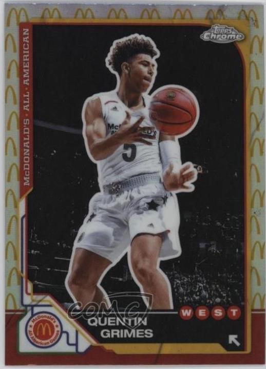 Quentin Grimes [McDonald's Logo Refractor] #90
