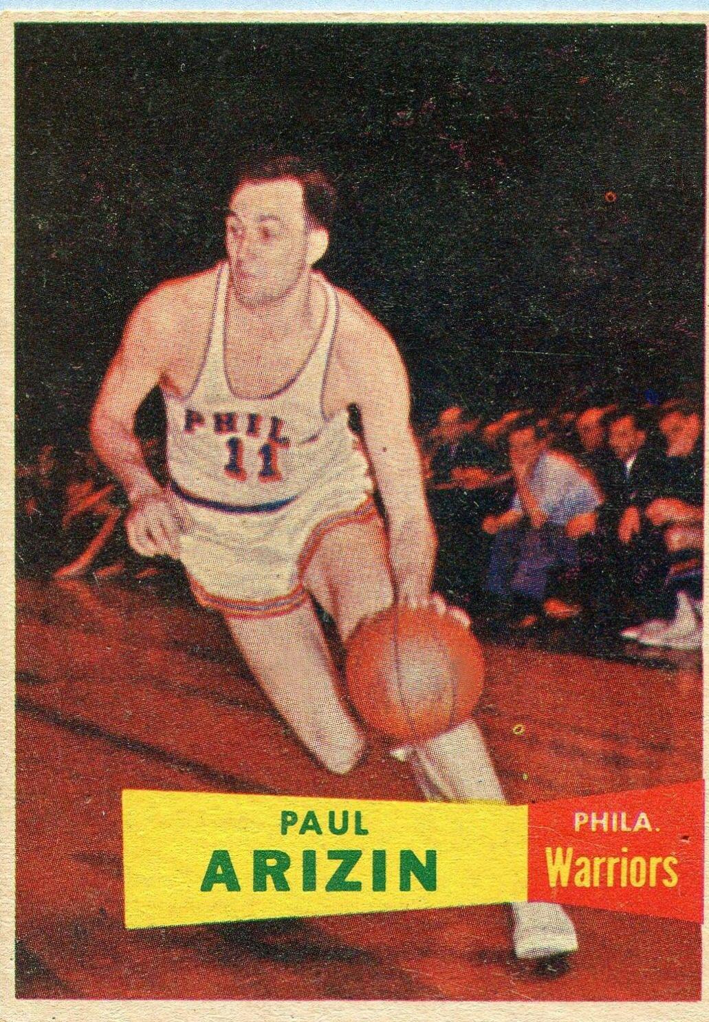 Paul Arizin #10