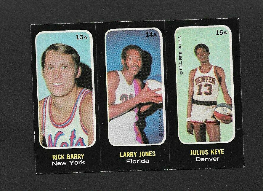 Barry 13A, Jones 14A, Keye 15A