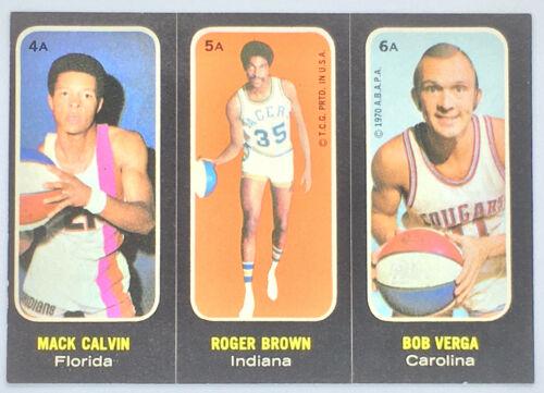 Calvin 4A, Brown 5A, Verga 6A