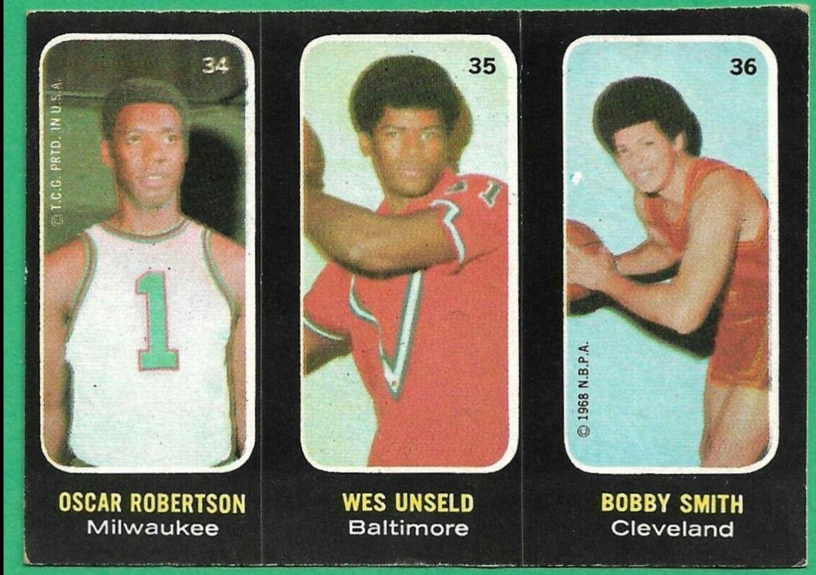 Robertson 34, Unseld 35, Smith 36