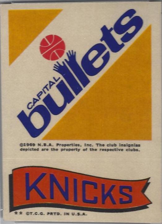 Capital Bullets Knicks