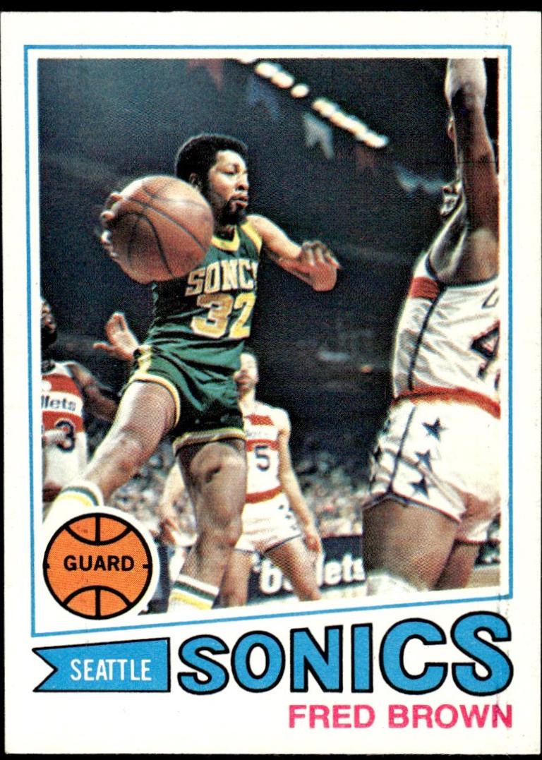 Fred Brown [White Back] #30