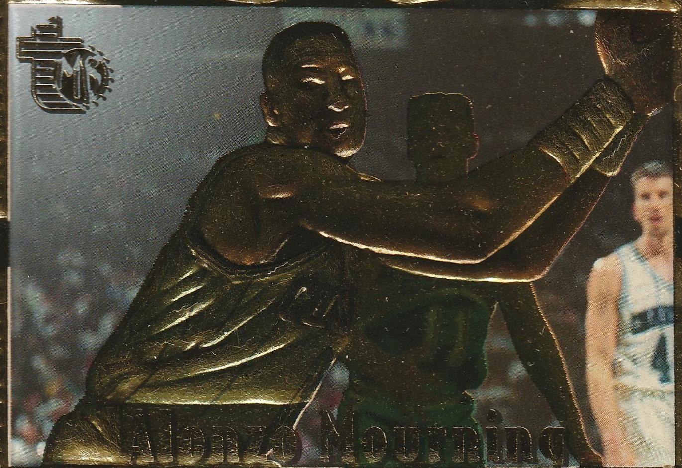 Alonzo Mourning [Gold] #12