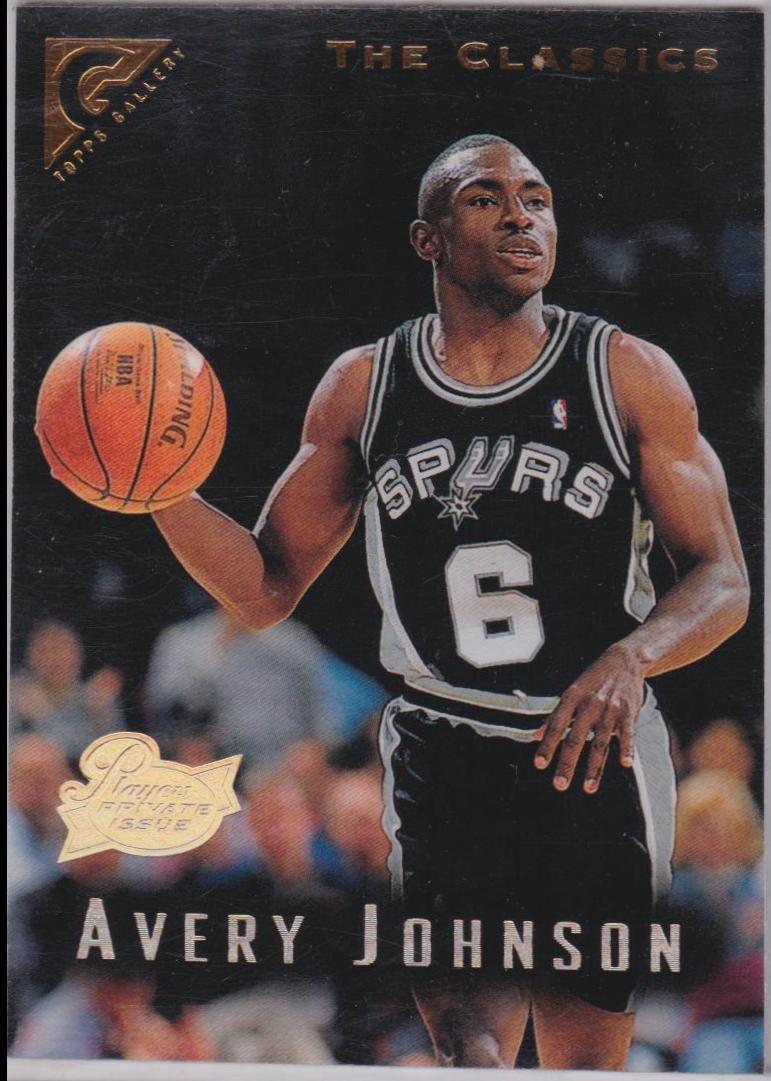Avery Johnson [Players Private Issue] #66