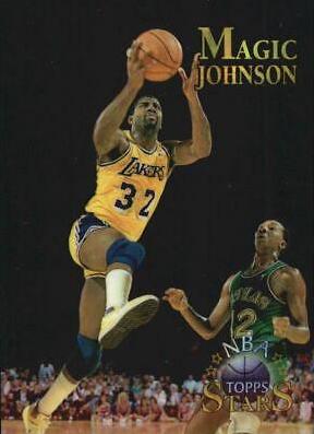 Magic Johnson [Finest Atomic Refractor] #22