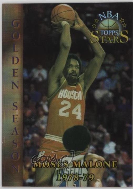 Moses Malone [Finest Atomic Refractor] #77