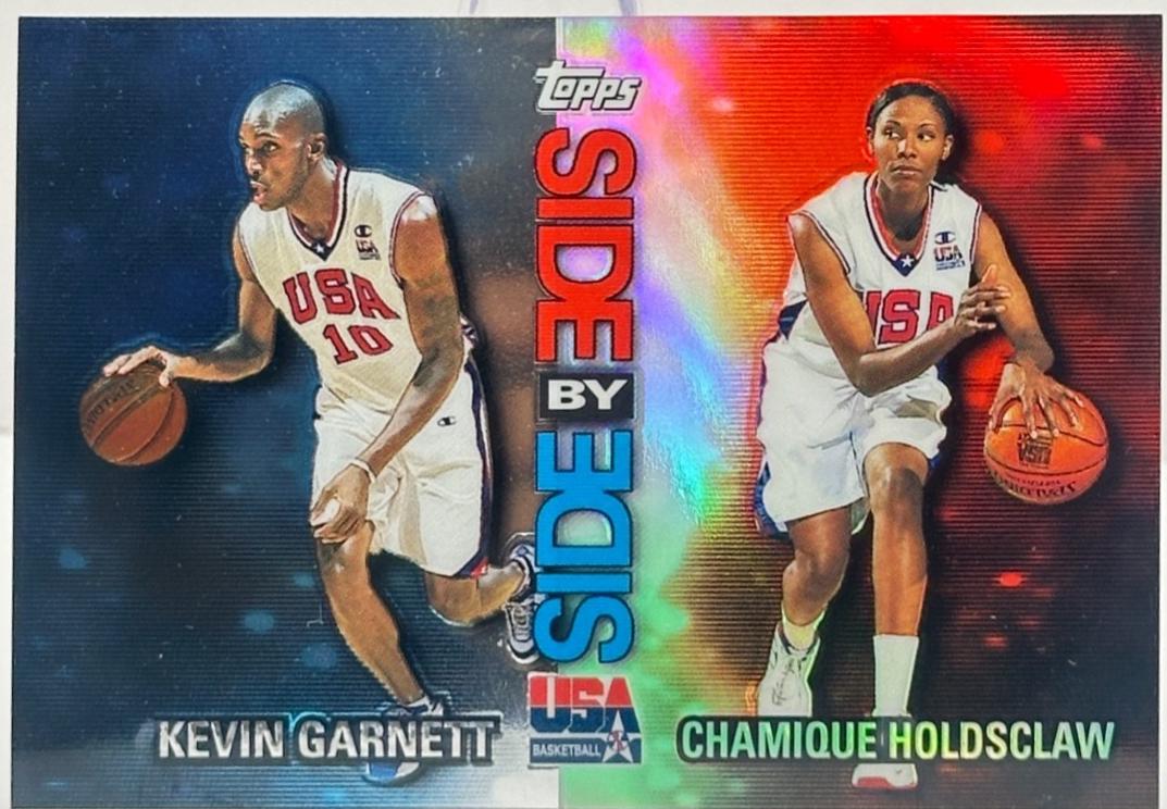 Kevin Garnett / Chamique Holdsclaw [Refractor-Refractor] #SS3