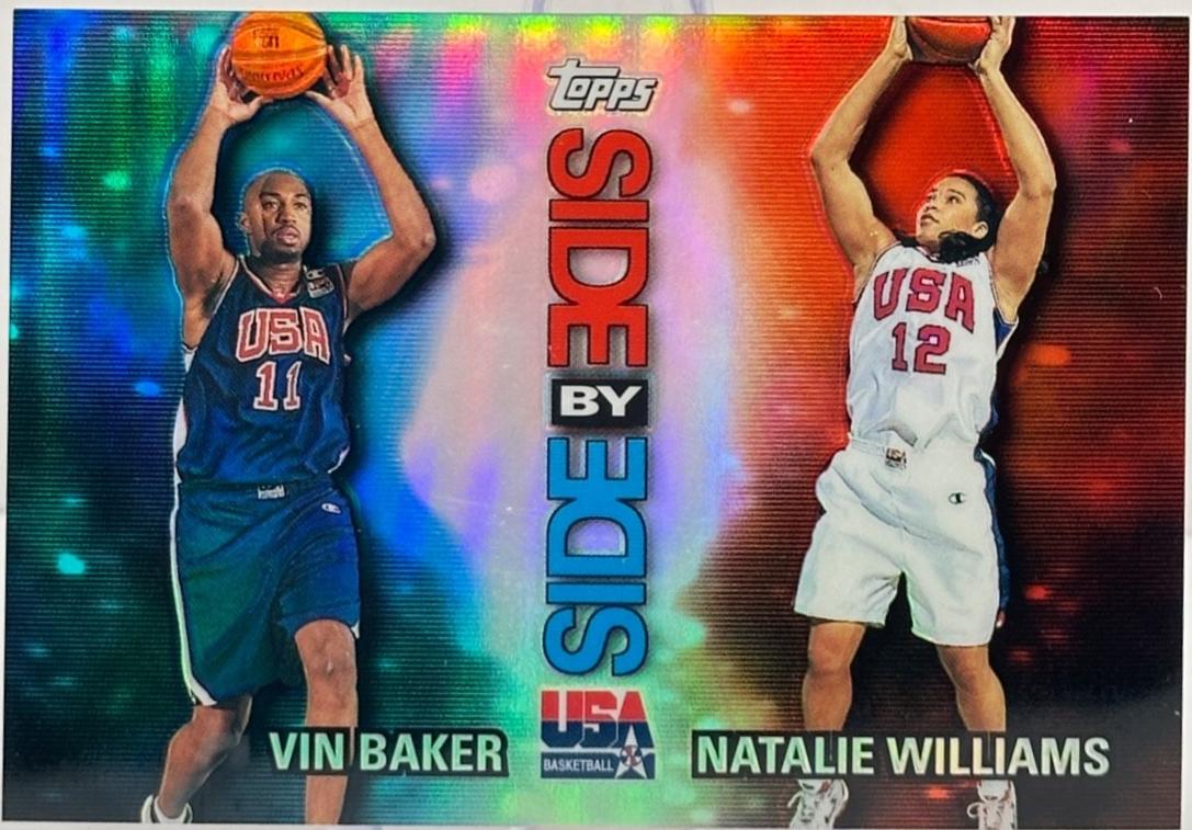 Vin Baker / Natalie Williams [Refractor-Refractor] #SS5