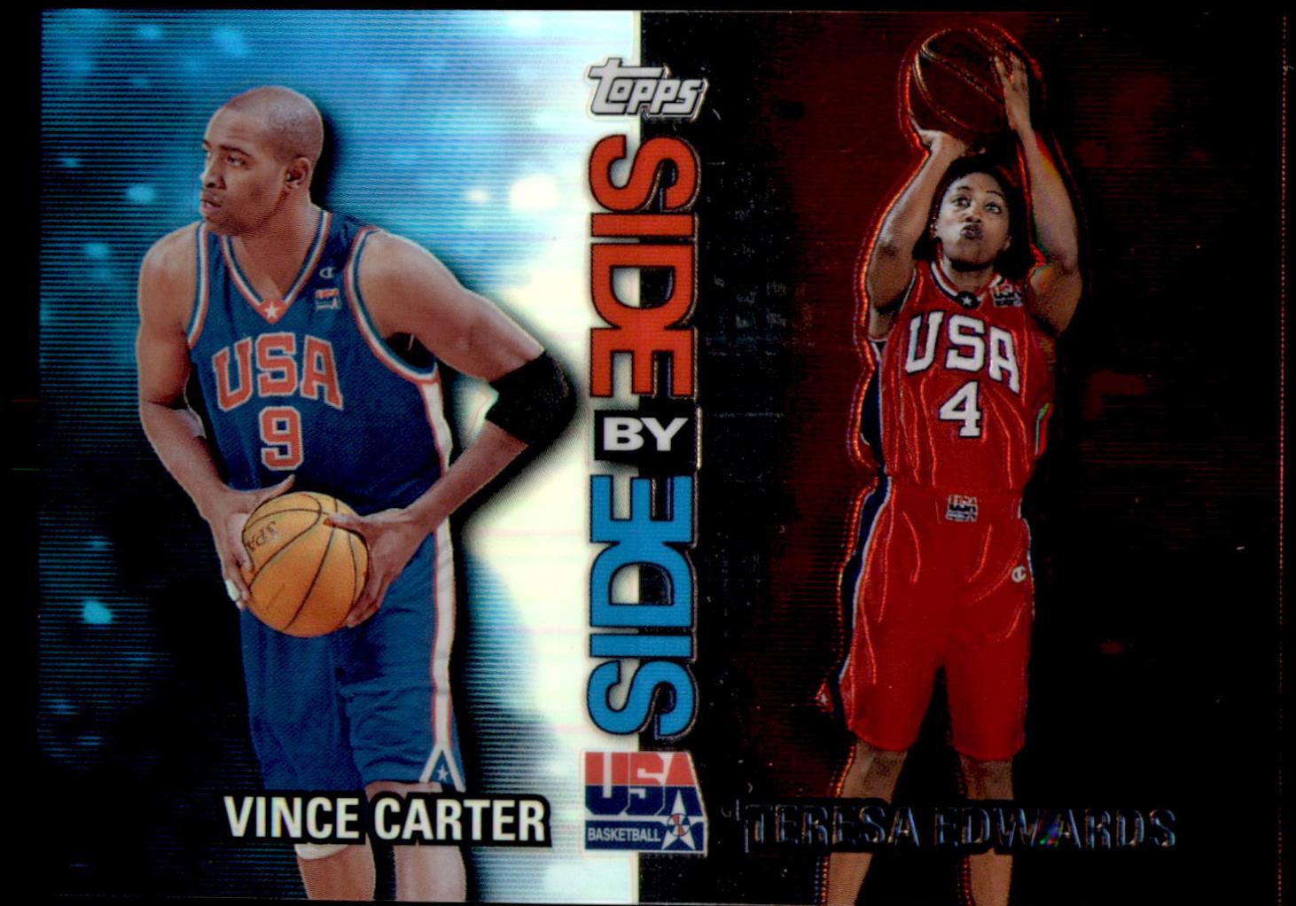 Vince Carter / Teresa Edwards [Refractor / Non-Refractor] #SS7