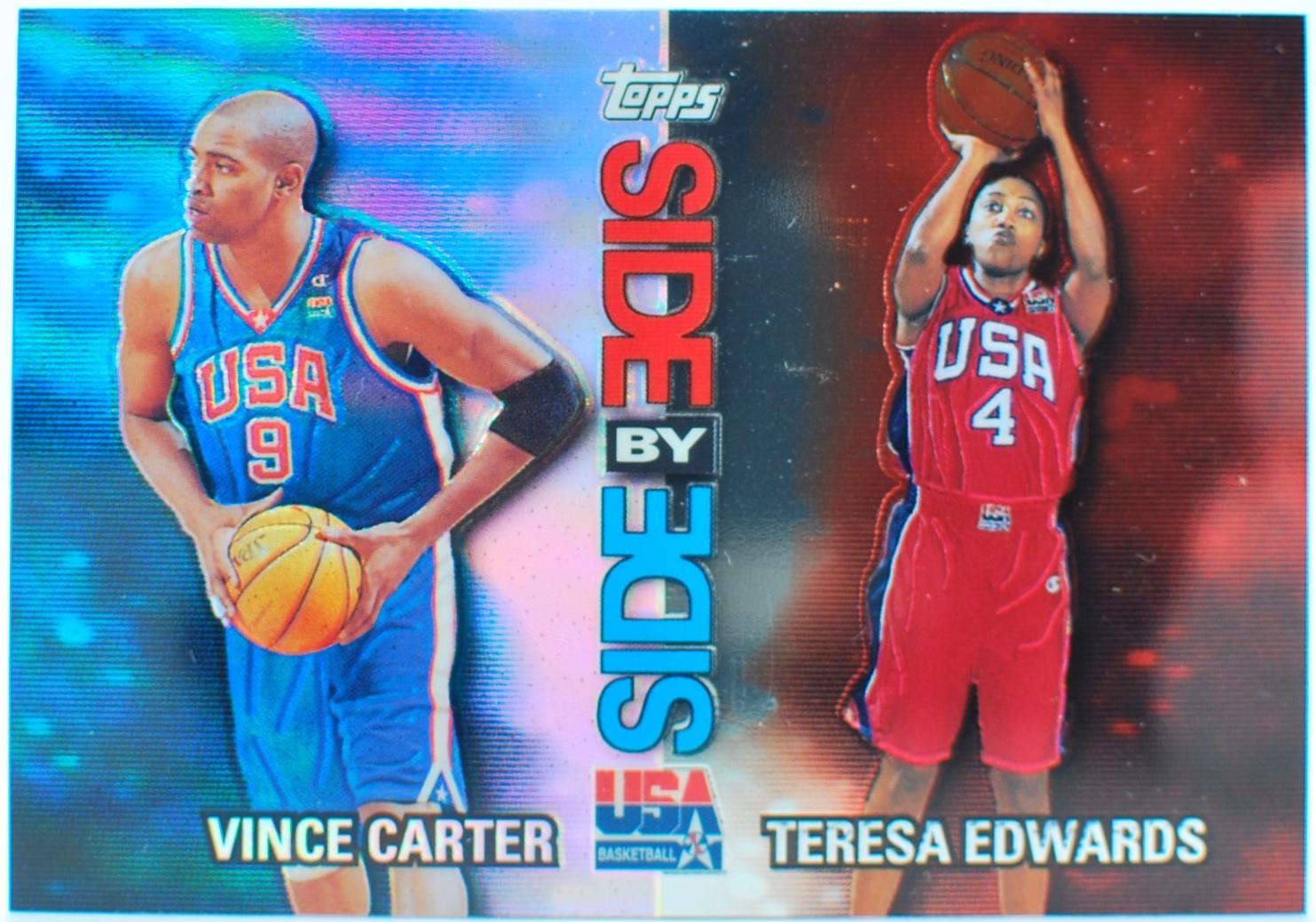 Vince Carter / Teresa Edwards [Refractor-Refractor] #SS7