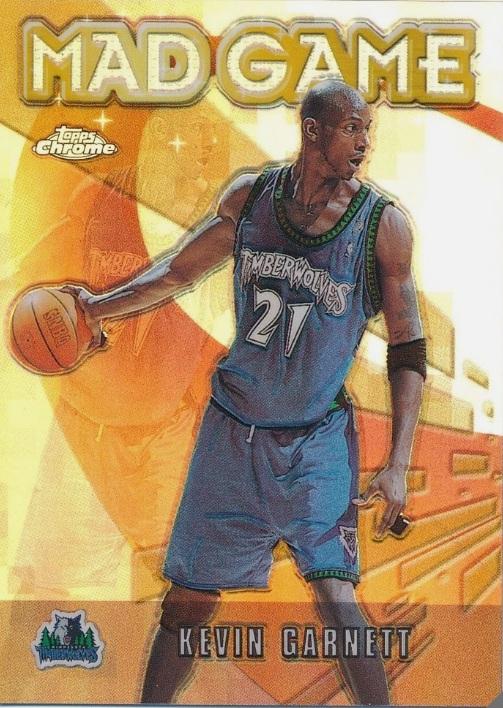 Kevin Garnett Mad Game [Refractor] #MG5