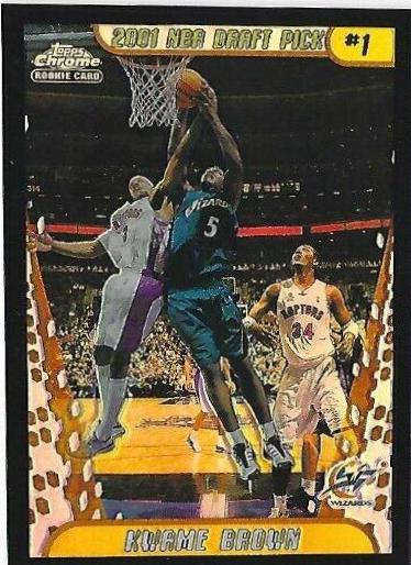 Kwame Brown [Black Refractor] #165
