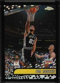 Tim Duncan [Black Refractor] #30