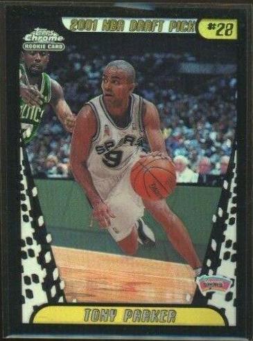 Tony Parker [Black Refractor] #155
