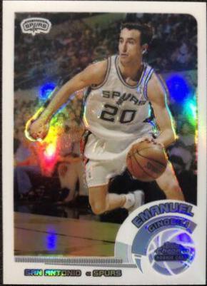 Emanuel Ginobili [White Refractor] #124