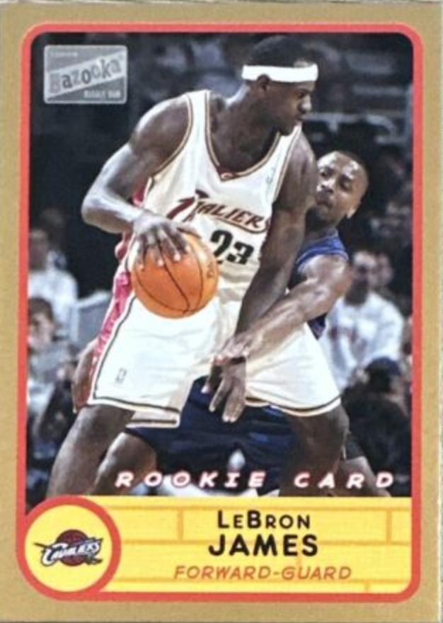 LeBron James [Home White Jersey Gold] #223