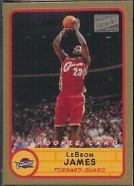 LeBron James [Road Red Jersey Gold] #223