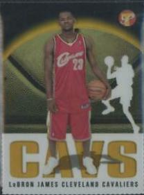 LeBron James [Gold Refractor] #101