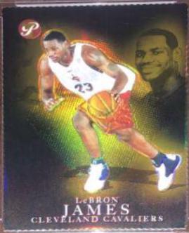 LeBron James [Gold Refractor] #103