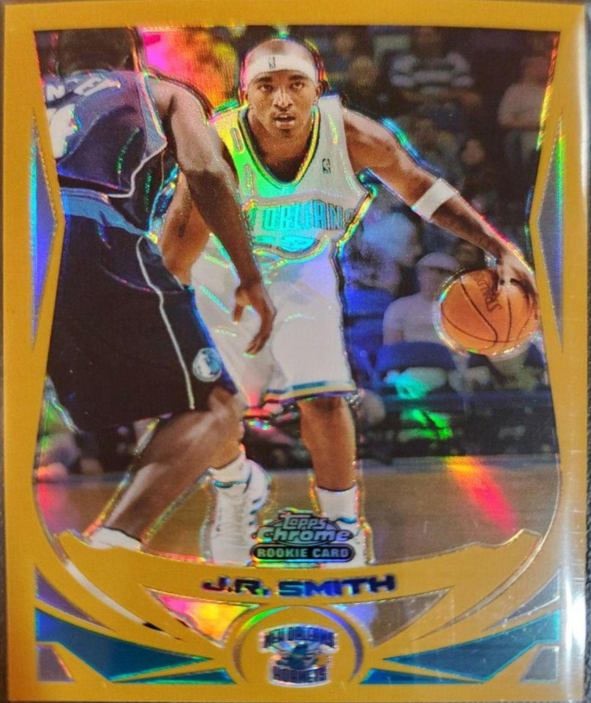 J.R. Smith [Gold Refractor] #183