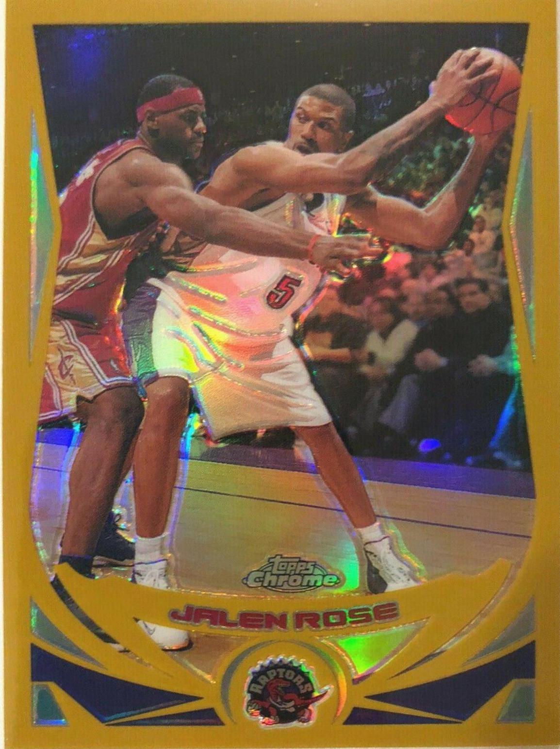 Jalen Rose [Gold Refractor] #55