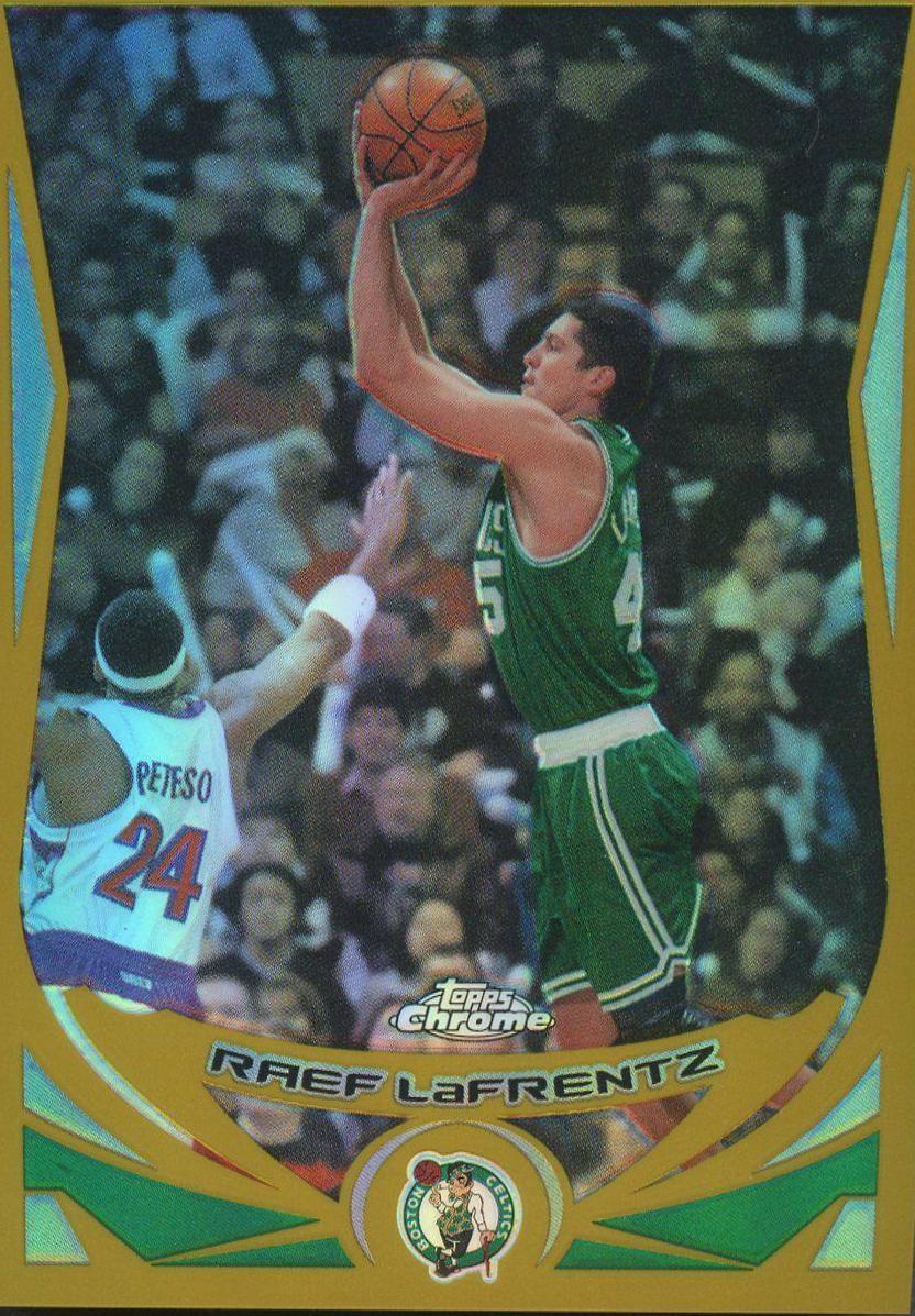 Raef Lafrentz [Gold Refractor] #44