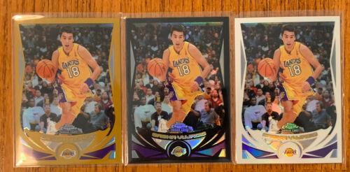 Sasha Vujacic [Black Refractor] #192